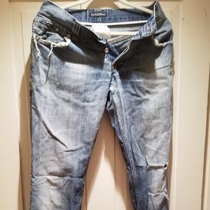 Distressed mens Jean's